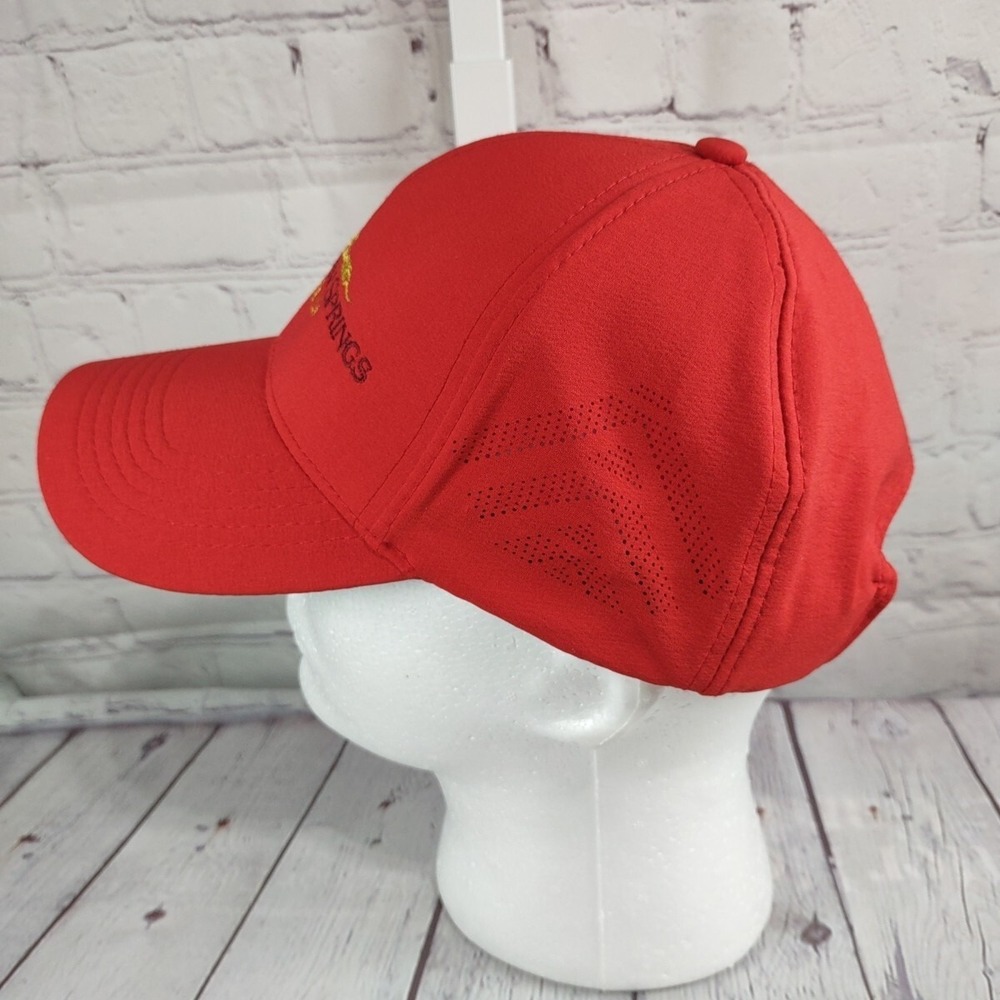 West Baden Springs Hotel Hat Cap Strapback Red Adjustable Embroidered Logo - Picture 3 of 8